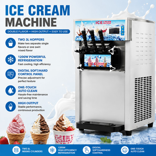 Commercial triple head ice - commercial,