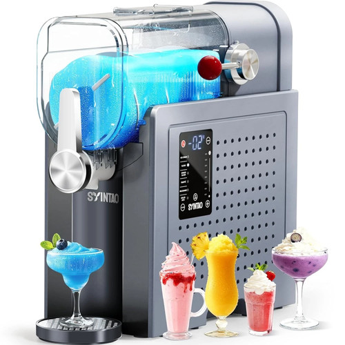Slushie machine ice needed - slushie,