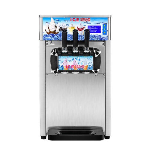 Soft serve ice cream machine - serve,